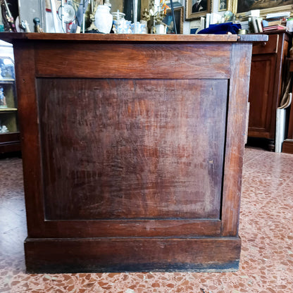 Scrivania cattedra  di scuola  in rovere  Italia 1930