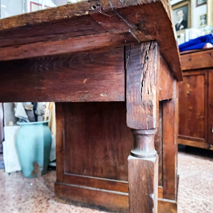 Scrivania cattedra  di scuola  in rovere  Italia 1930