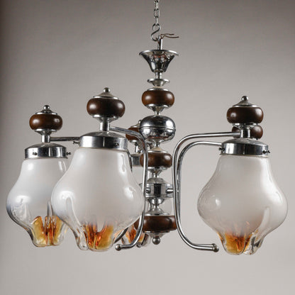Lampadario vintage a sospensione post moderno