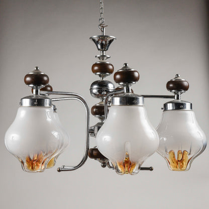 Lampadario vintage a sospensione post moderno