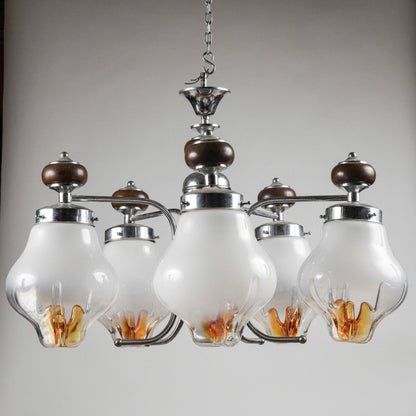 Lampadario vintage a sospensione post moderno