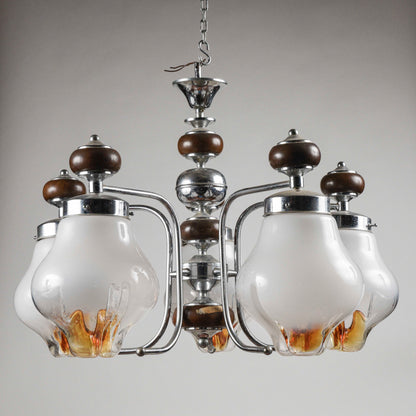 Lampadario vintage a sospensione post moderno