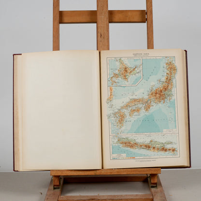 Atlante geografico De Agostini Novara 1922 supplemento alla prima edizione 1925
