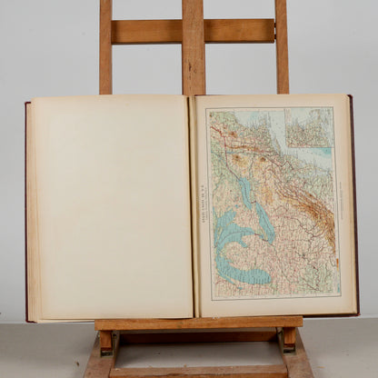 Atlante geografico De Agostini Novara 1922 supplemento alla prima edizione 1925