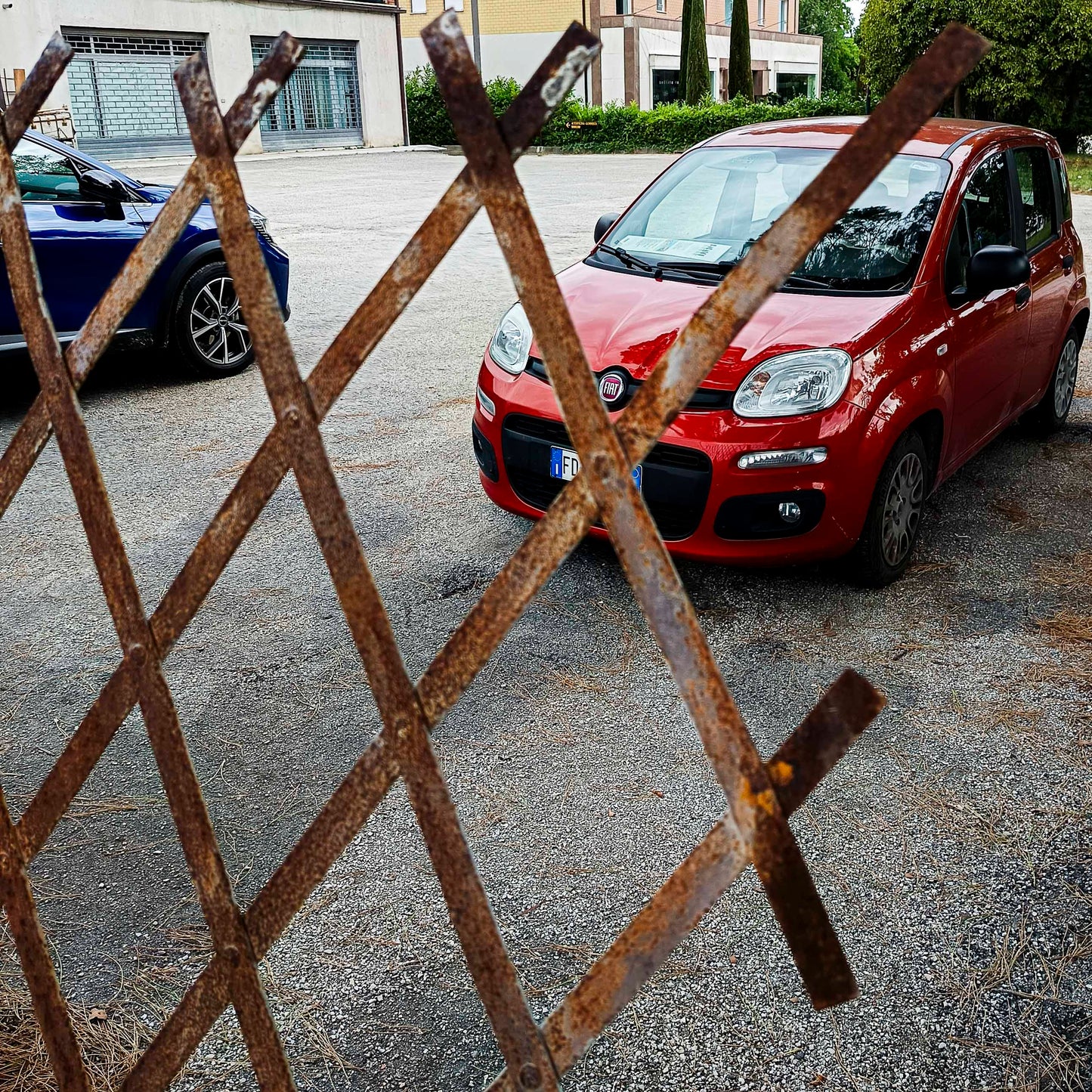 Set di grate griglie per finestre in ferro inizio XX secolo