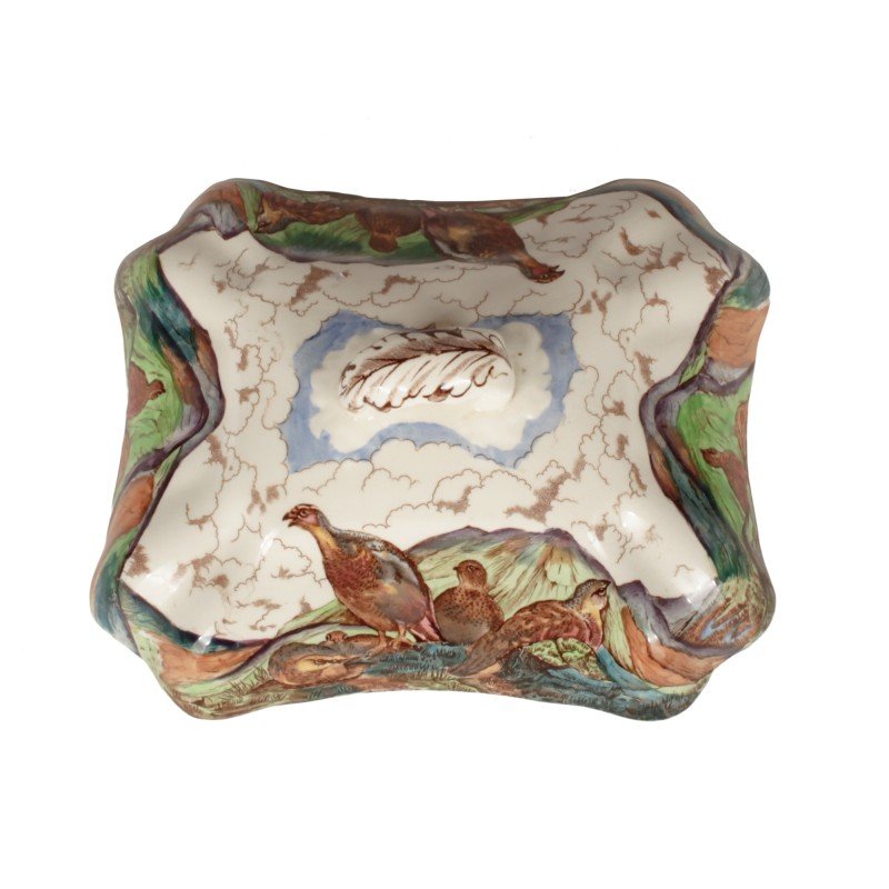ZUPPIERA MASON'S PATENT IROSTONE GAME BIRDS ENGLAND META' DEL 900
