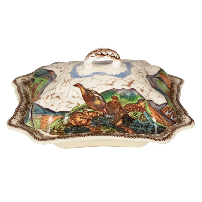ZUPPIERA MASON'S PATENT IROSTONE GAME BIRDS ENGLAND META' DEL 900