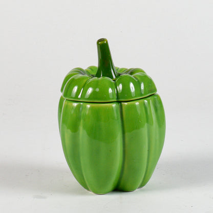 vaso a forma di peperone verde