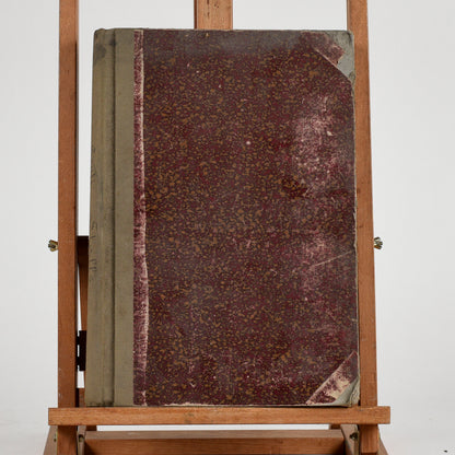 Libro contabile del primo novecento scritto a mano