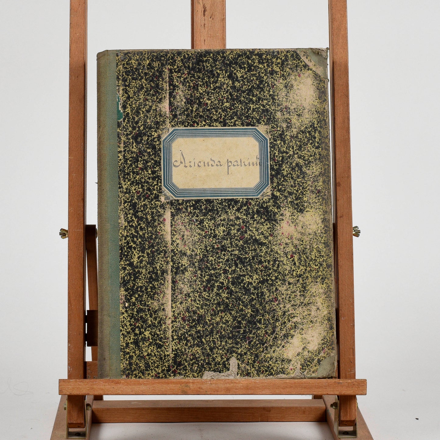Libro contabile del primo novecento