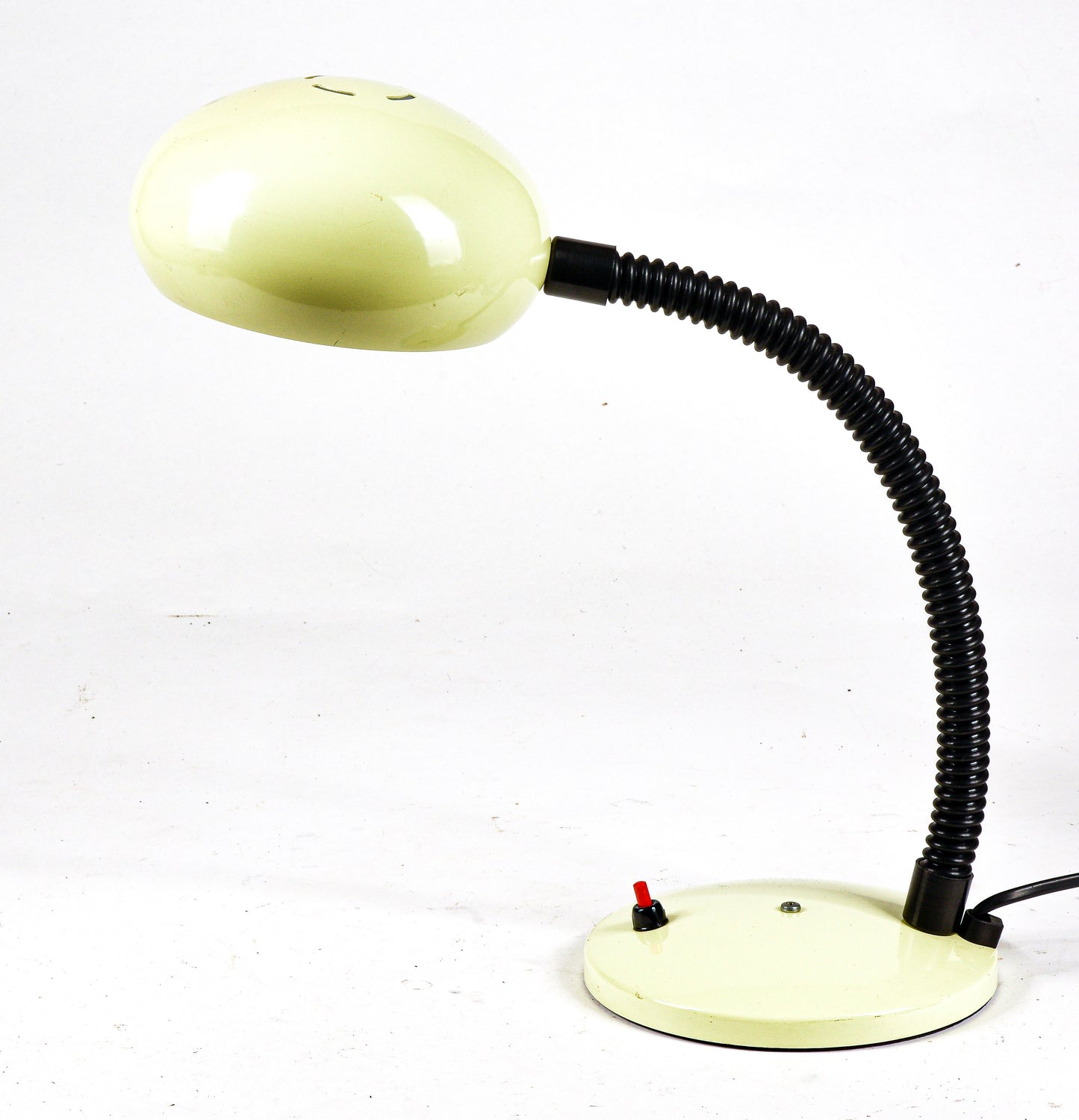 Lampada da tavolino vintage anni 60 in metallo funzionante