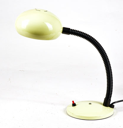 Lampada da tavolino vintage anni 60 in metallo funzionante