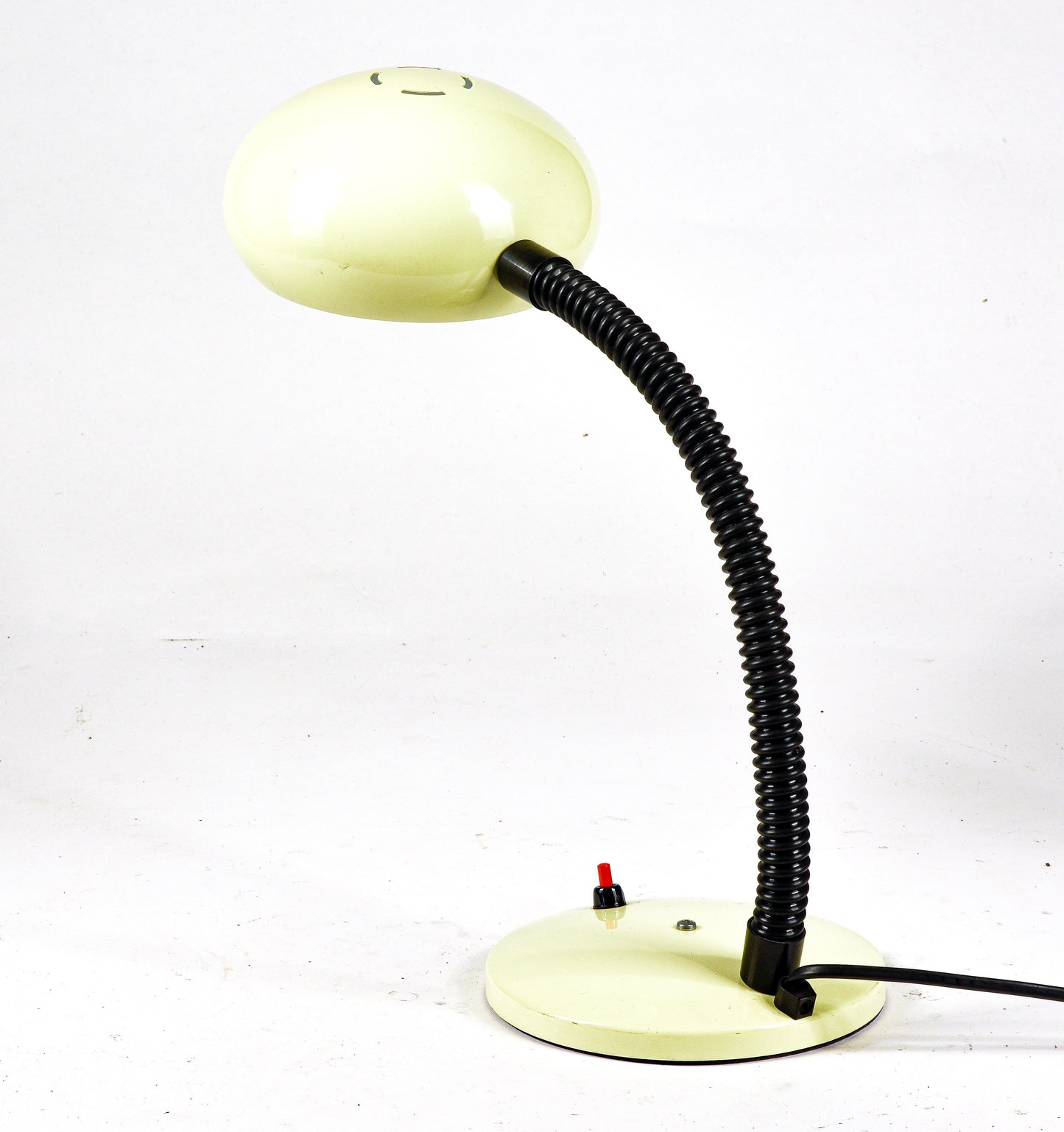 Lampada da tavolino vintage anni 60 in metallo funzionante
