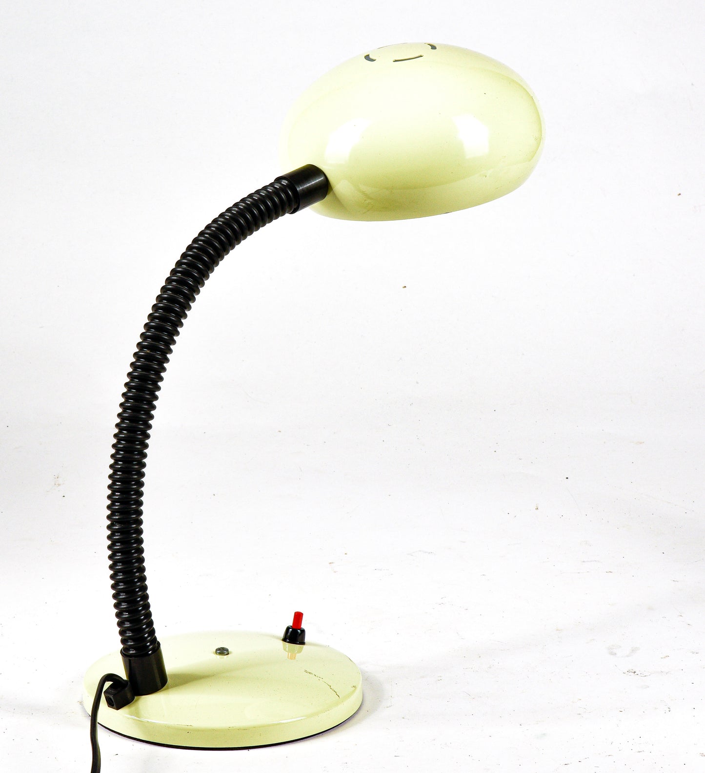 Lampada da tavolino vintage anni 60 in metallo funzionante