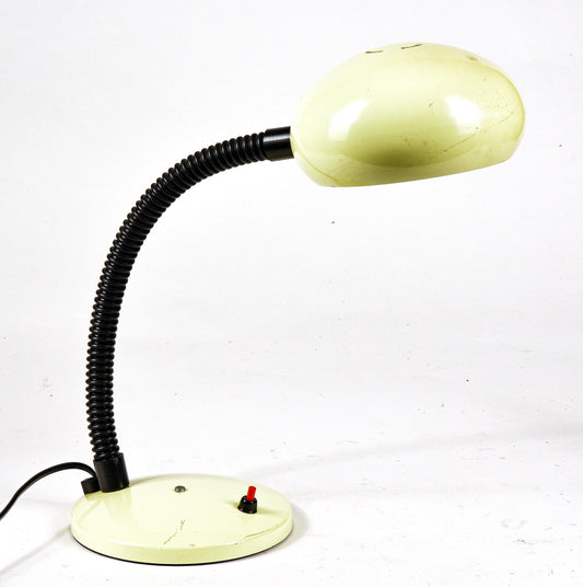 Lampada da tavolino vintage anni 60 in metallo funzionante