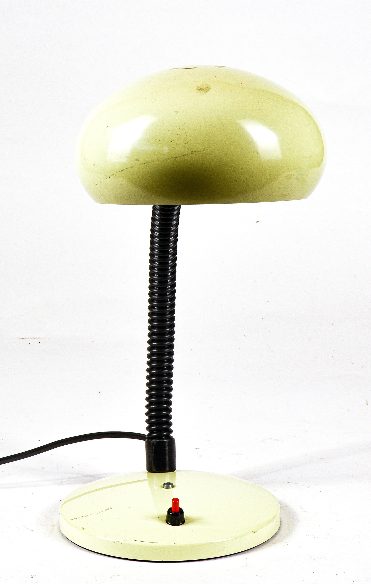 Lampada da tavolino vintage anni 60 in metallo funzionante