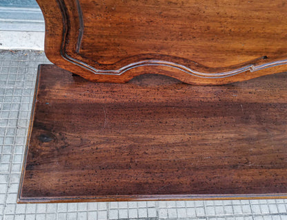Panca in legno e piedi a zampa leone  In legno massello Italia 1950
