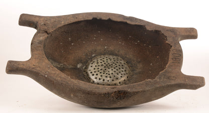 VASCHETTA LAVANDINO IN LEGNO CON DATA INCISA 1909
