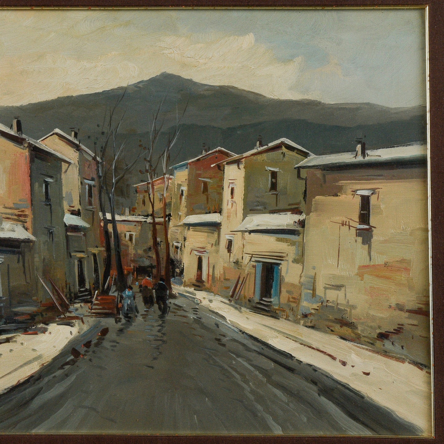Quadro dipinto olio su tela firmato A. Iannicelli