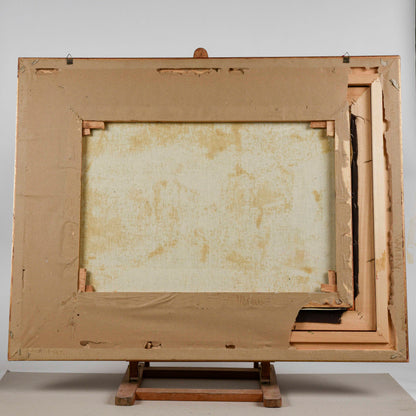 Quadro dipinto olio su tela firmato A. Iannicelli