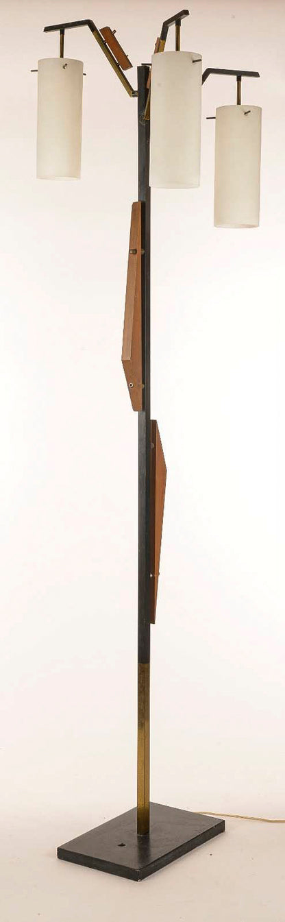 Piantana vintage  lampada da terra Stilnovo 1970