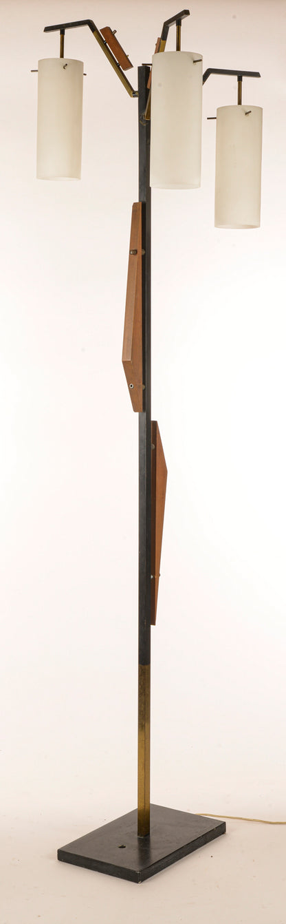 Piantana vintage  lampada da terra Stilnovo 1970