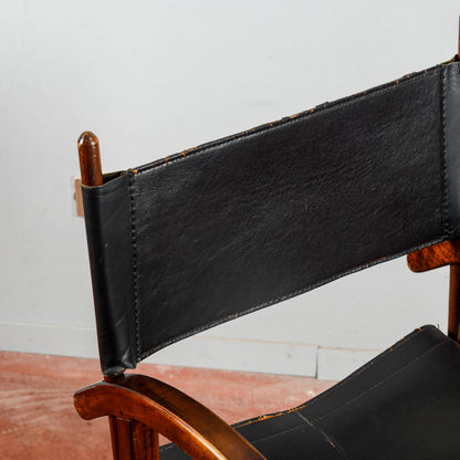 Poltrona Vintage Richiudibile Da Regista XX Secolo