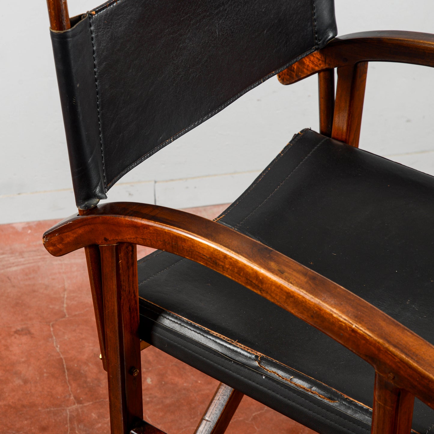 Poltrona Vintage Richiudibile Da Regista XX Secolo