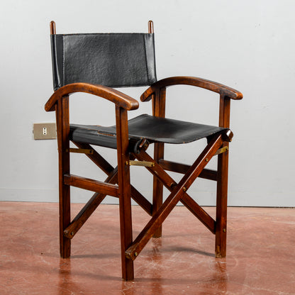 Poltrona Vintage Richiudibile Da Regista XX Secolo