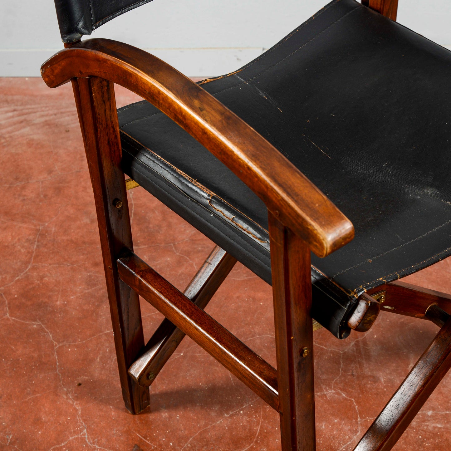 Poltrona Vintage Richiudibile Da Regista XX Secolo