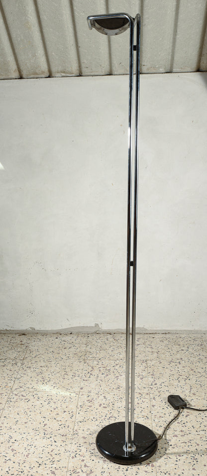 Lampada  piantana  da terra Guzzini da terra con base in marmo