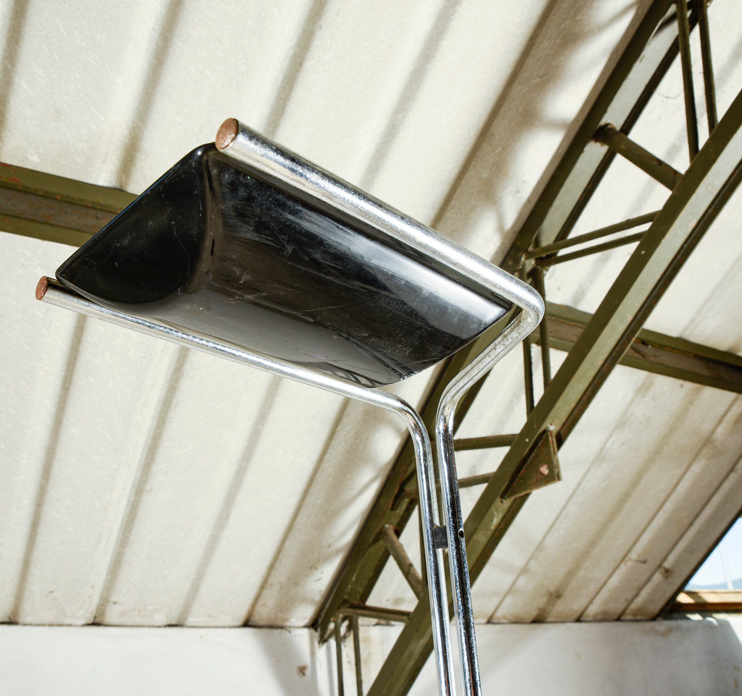Lampada  piantana  da terra Guzzini da terra con base in marmo