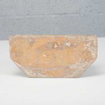 Base mensola dorata foglia oro scantonata XVIII secolo