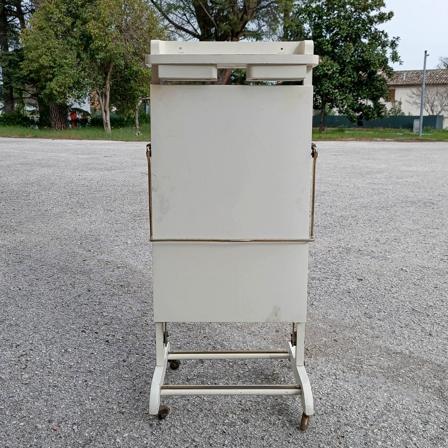 Appendiabiti bianco stira pantaloni Fratelli Reguitti  anni 60