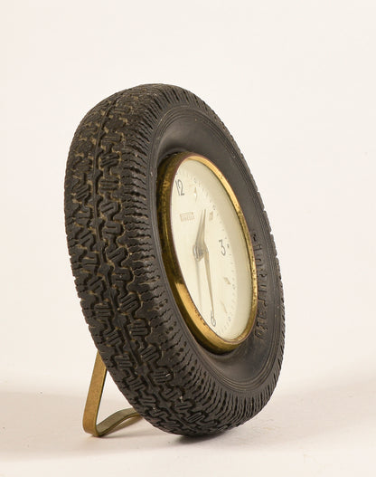 Orologio pubblicitario da tavolo Pirelli 1950 / 60