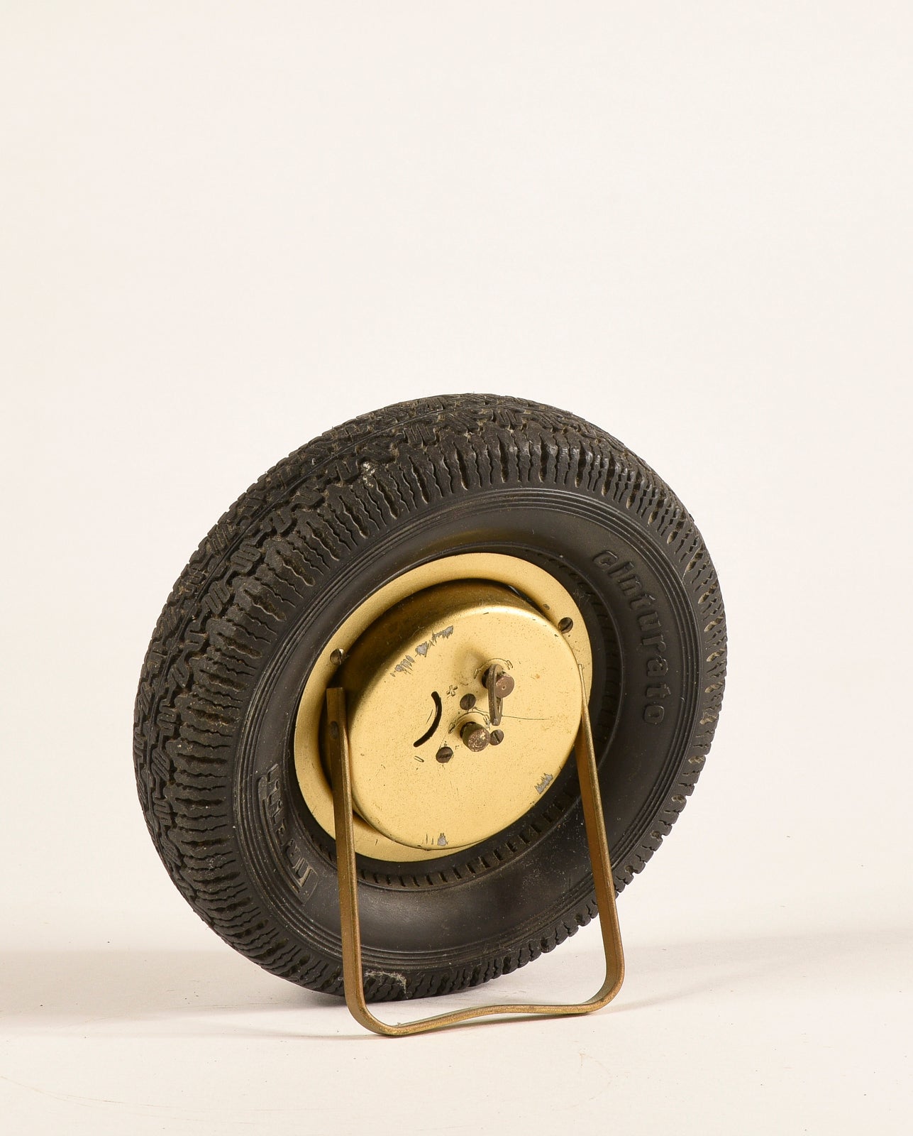 Orologio pubblicitario da tavolo Pirelli 1950 / 60
