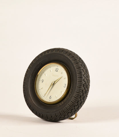 Orologio pubblicitario da tavolo Pirelli 1950 / 60