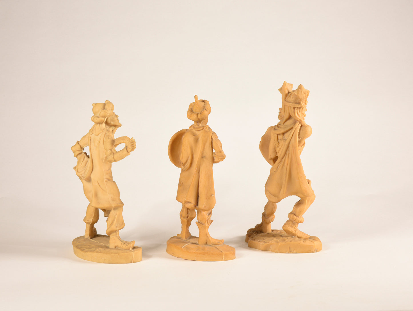 Gruppo di 3 statue  in resina anni ' 70