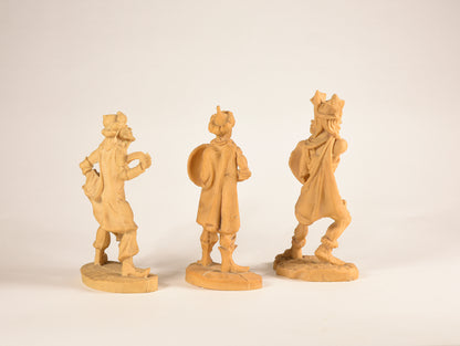 Gruppo di 3 statue  in resina anni ' 70