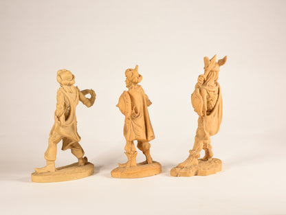 Gruppo di 3 statue  in resina anni ' 70