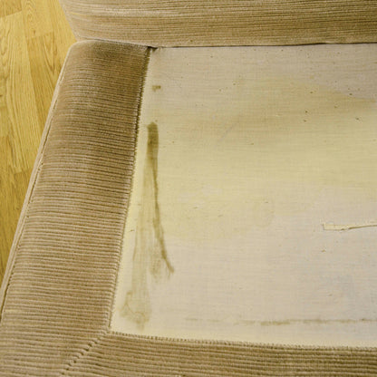 Poltrona Lounge Amanta Di Mario Bellini X CeB Italia In Velluto A Coste Beige E Scocca In Fibra Di Vetro Anni 70