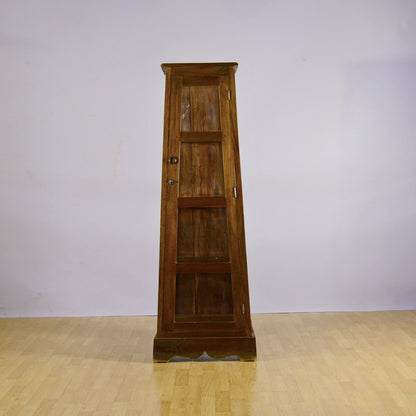Vetrina A Piramide In Teak A Quattro Ripiani Primi Del 900