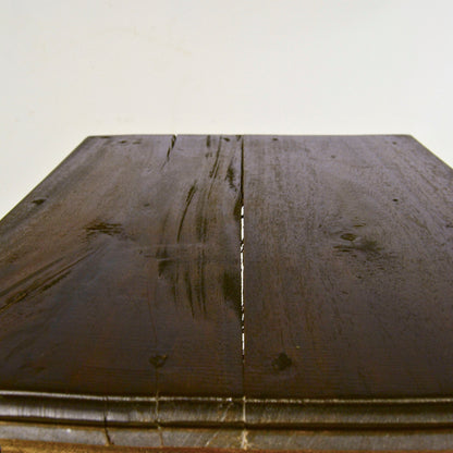 Vetrina A Piramide In Teak A Quattro Ripiani Primi Del 900