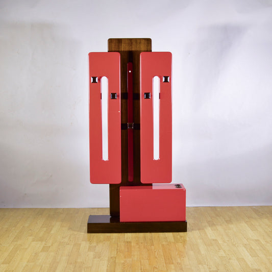Appendiabiti Rosso Space Age Di Luigi Sormani Anni 70