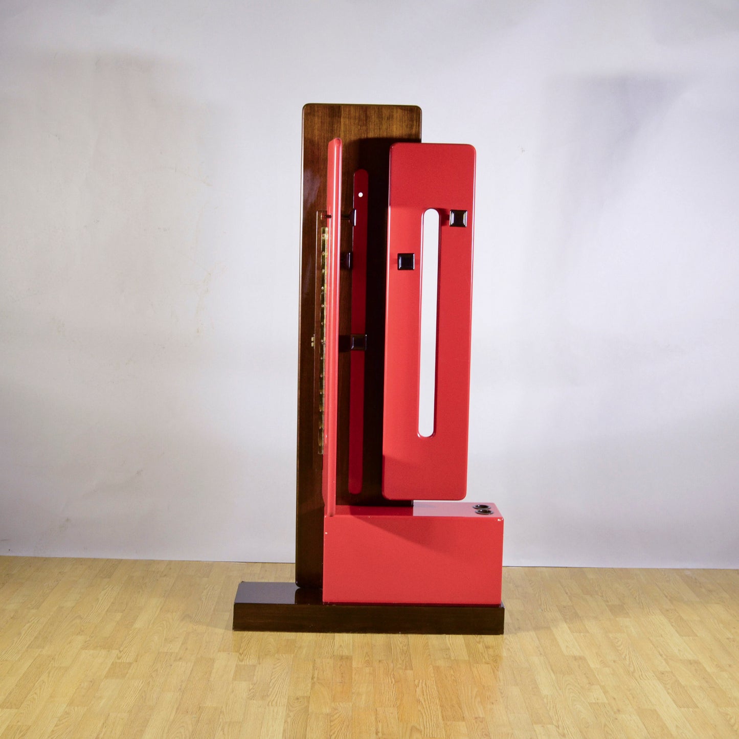 Appendiabiti Rosso Space Age Di Luigi Sormani Anni 70