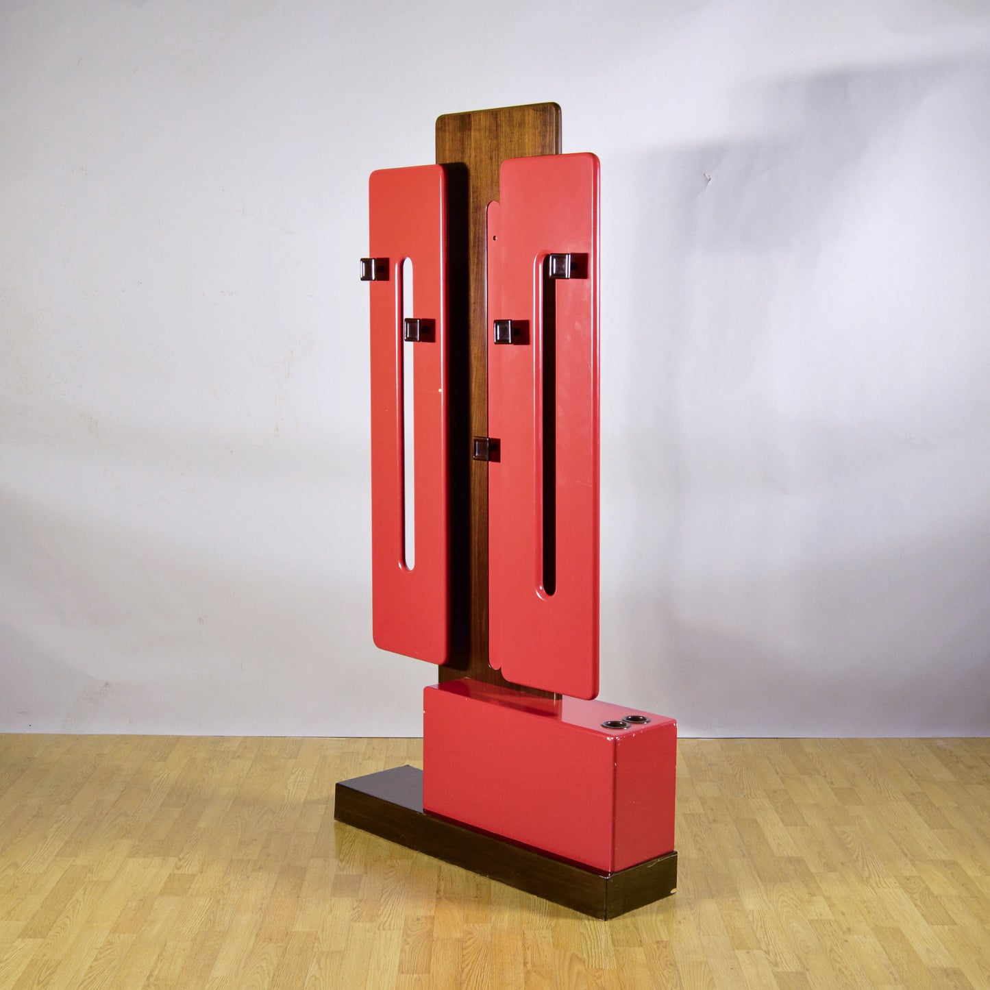 Appendiabiti Rosso Space Age Di Luigi Sormani Anni 70