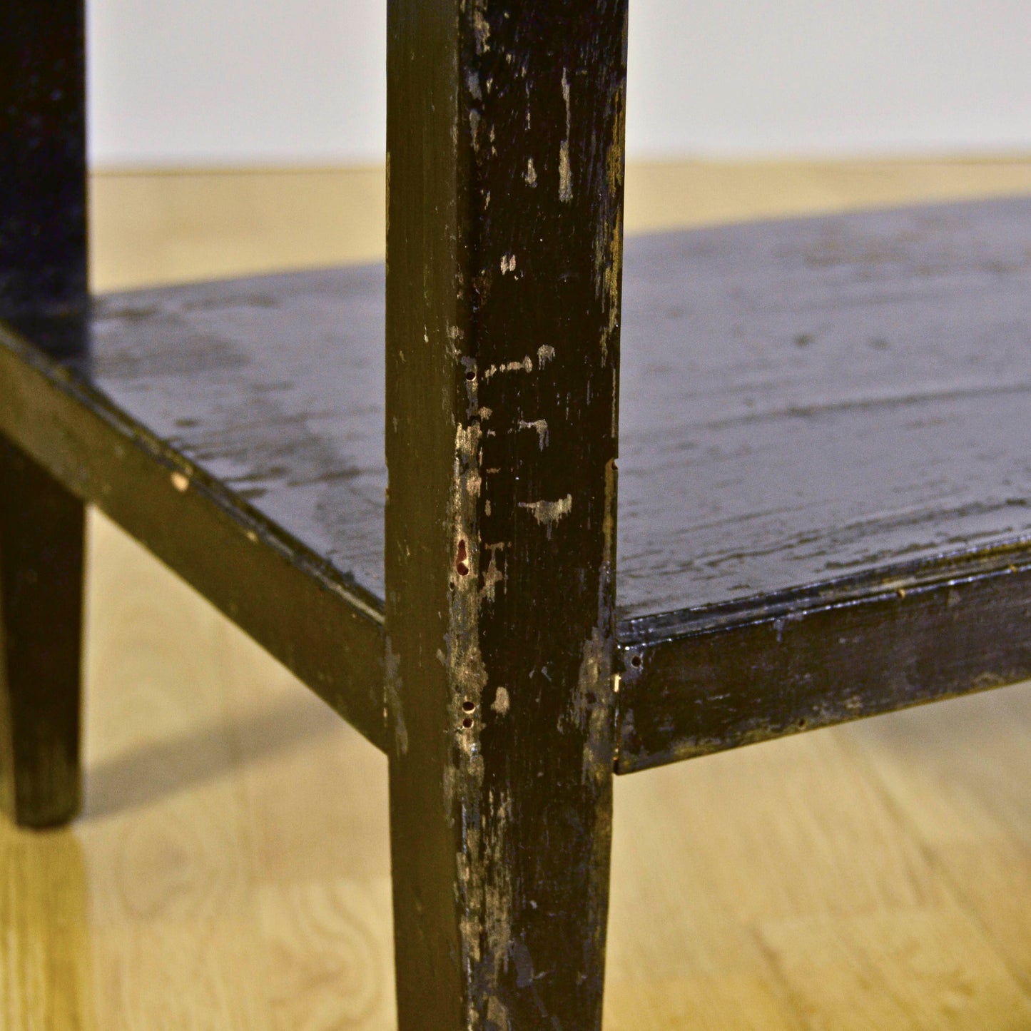 Portariviste Giornali In Legno Laccato Nero Primi 900