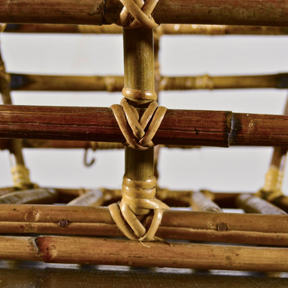Cesta In Bambu E Rattan Francese Meta 900