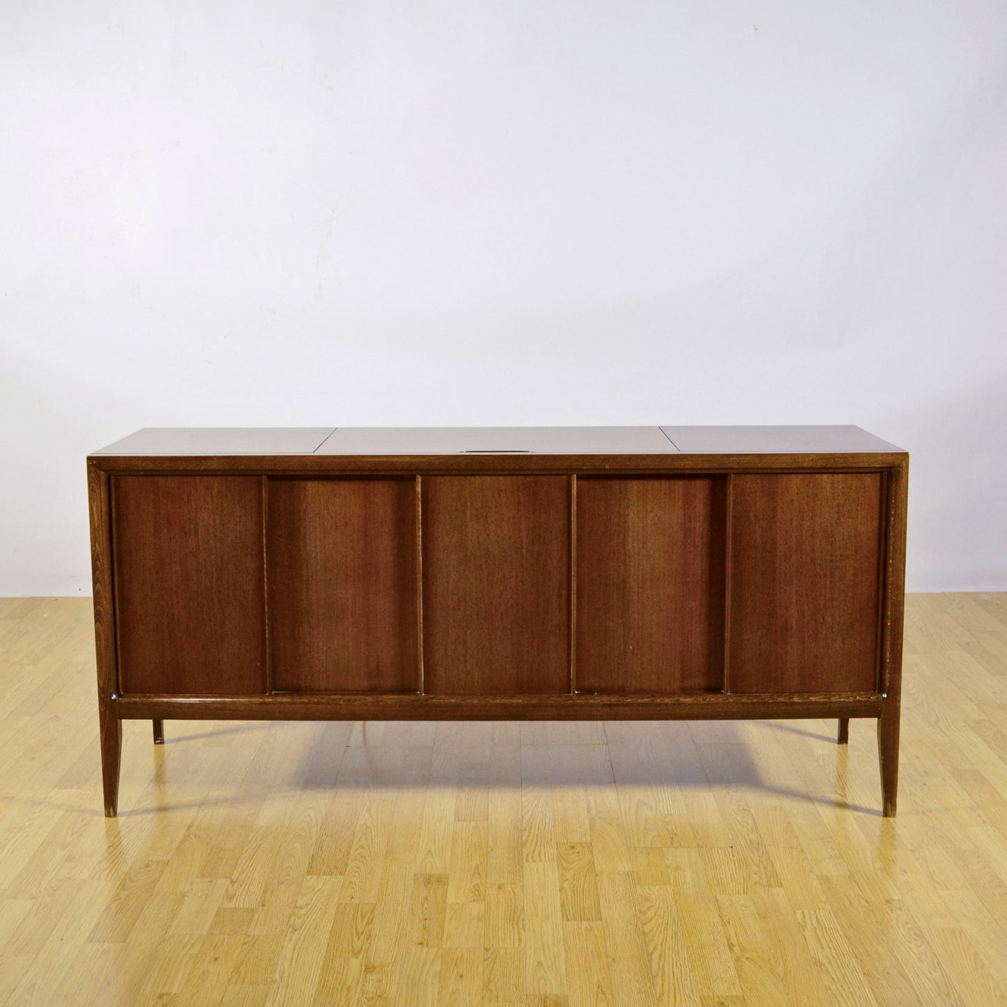 Console Stereo Admiral Con Giradischi In Legno Massello Anni 50