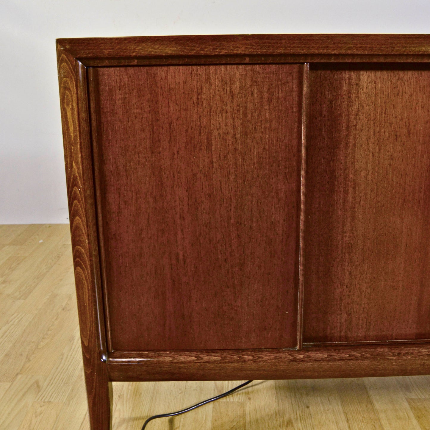 Console Stereo Admiral Con Giradischi In Legno Massello Anni 50